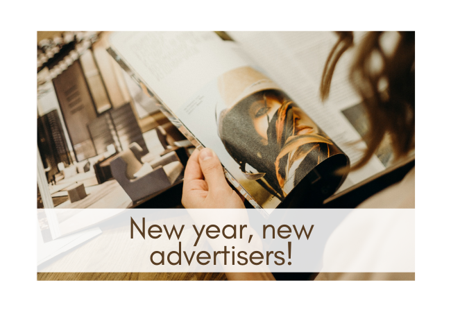 New Year Advertisers.